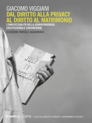 cover image of Dal diritto alla privacy al diritto al matrimonio
